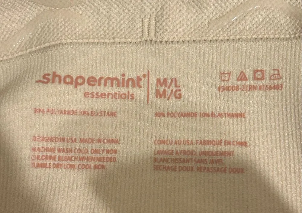 Shapermint High Waisted Shaper Panties Size M/L